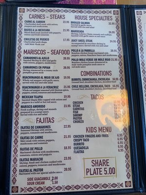 Menu photo 2 Mariachi Mexican Restaurant Millburn, NJ Menu photo 2 Mariachi Mexican Restaurant Millburn, NJ