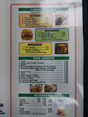 Menu photo 1 Logan Restaurant Philadelphia, PA