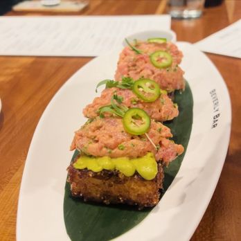 Beverly Bar - Spicy Tuna & Crispy Rice - Wine Bars Near Me - Beverly Hills, California Beverly Bar - Spicy Tuna & Crispy Rice - Wine Bars Near Me - Beverly Hills, California