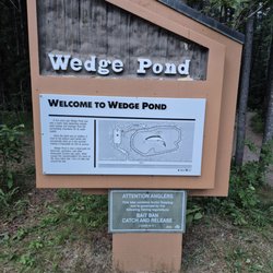 Wedge Pond - 2026-08-10. Wedge Pond. A little history if you care...