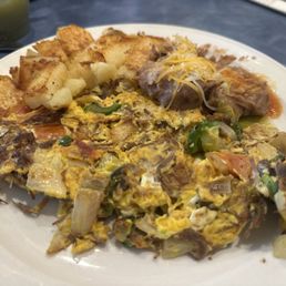 Eggs and machaca Eggs and machaca