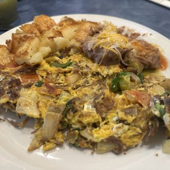 Morongo Valley Cafe - Eggs and machaca - Breakfast & Brunch Near Me - Morongo Valley, California Morongo Valley Cafe - Eggs and machaca - Breakfast & Brunch Near Me - Morongo Valley, California