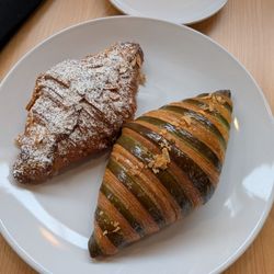 Ruby’s Good Shoes - Almond and pistachio croissants
