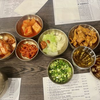 Seoul Haus - All the side dishes - Korean Near Me - Chino Hills, California Seoul Haus - All the side dishes - Korean Near Me - Chino Hills, California