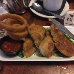 Breaded oysters
