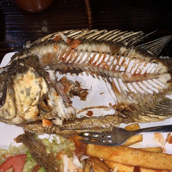 Super Shack - This is how good my whole tilapia was. Yum - Seafood Near Me - Rowlett, Texas