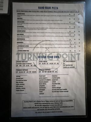 Menu photo 2 Turning Point Restaurant Golden, BC Menu photo 2 Turning Point Restaurant Golden, BC