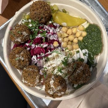 Soom Soom - Falafel Platter - Falafel Near Me - New York, New York Soom Soom - Falafel Platter - Falafel Near Me - New York, New York