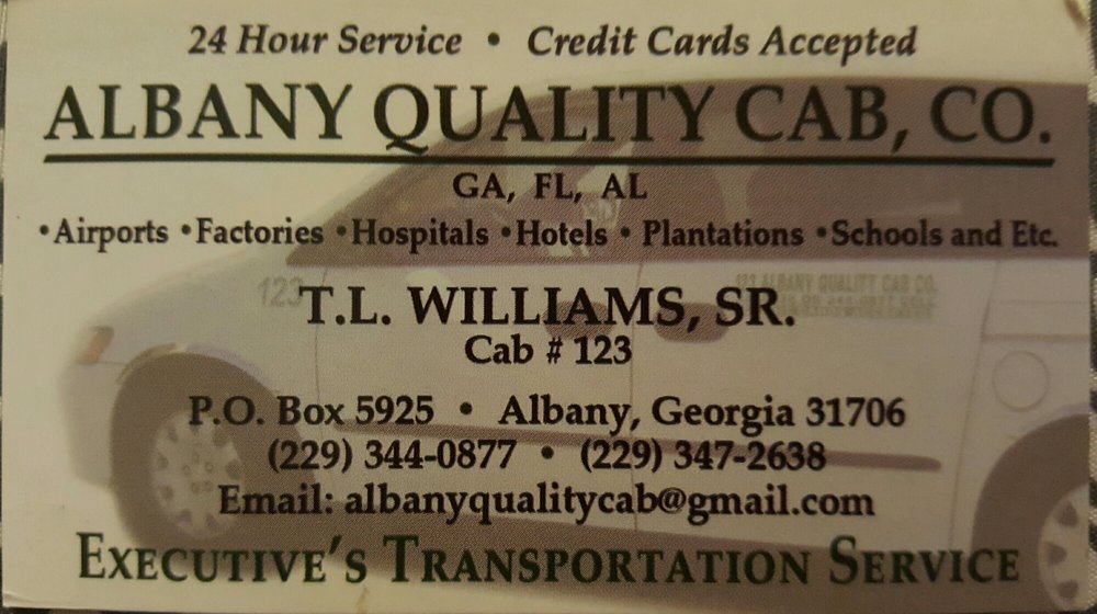 ALBANY QUALITY CAB CO Updated August 2024 13 Reviews Albany