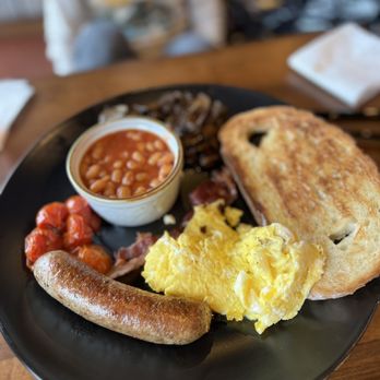Cheeky Bastards - Full English breakfast with scrambled eggs - Breakfast & Brunch Near Me - Indianapolis, Indiana Cheeky Bastards - Full English breakfast with scrambled eggs - Breakfast & Brunch Near Me - Indianapolis, Indiana