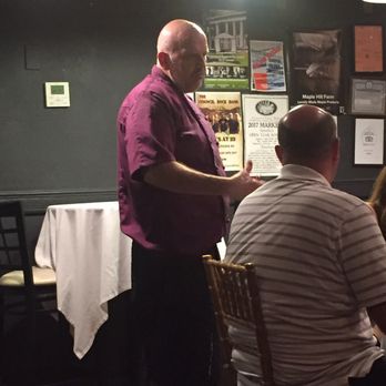 Mel's at 22 - Owner chatting w customers - Bars Near Me - Cooperstown, New York Mel's at 22 - Owner chatting w customers - Bars Near Me - Cooperstown, New York