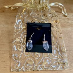 The Dreaming Peddler - Quartz earrings