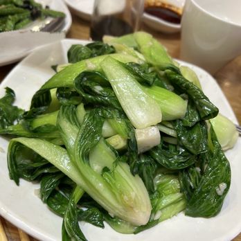 Juicy Dumpling Factory - Garlic Bokchoy - Chinese Near Me - Redondo Beach, California