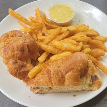 Hare and Hound Pub - Honey Chicken Salad + Fries. - Pubs Near Me - Landrum, South Carolina Hare and Hound Pub - Honey Chicken Salad + Fries. - Pubs Near Me - Landrum, South Carolina