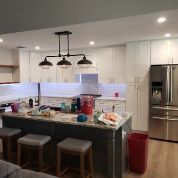 Texas Builders General Contracting - Custom kitchen with open concept. Standing where a wall used to be. - General Contractors Near Me Texas Builders General Contracting - Custom kitchen with open concept. Standing where a wall used to be. - General Contractors Near Me