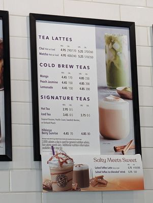 Menu photo 1 The Coffee Bean & Tea Leaf Monrovia, CA Menu photo 1 The Coffee Bean & Tea Leaf Monrovia, CA