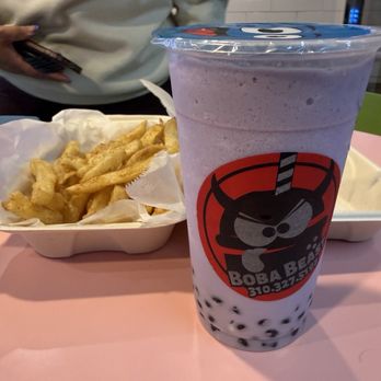Boba Beast - French Fries & Coconut Taro with Boba - Juice Bars & Smoothies Near Me - Gardena, California