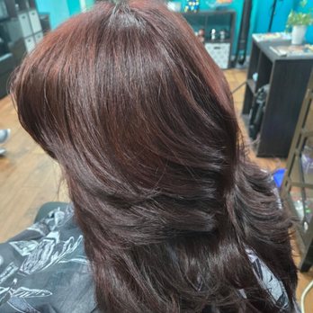 Simpli Chic By Keeli - Warm Cinnamon and long layers - Hair Stylists Near Me - Antioch, California Simpli Chic By Keeli - Warm Cinnamon and long layers - Hair Stylists Near Me - Antioch, California