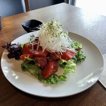 Sapporo Kitchen - Spicy Sockeye Salmon Sashimi - Japanese Near Me - Surrey, British Columbia
