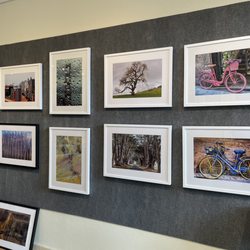 Ringseis Designs Picture Framing - We had a great discussion on using white mats and frames to feature art.
