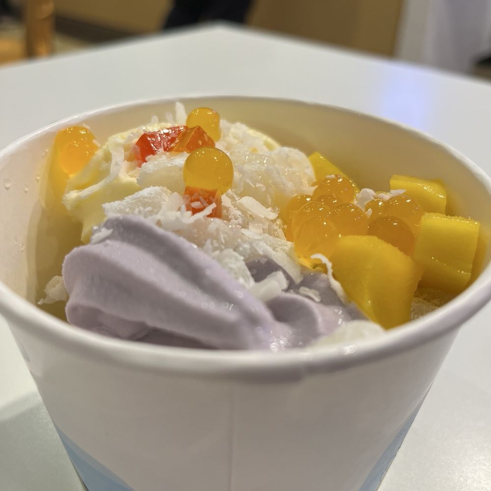 Ube and Pineapple