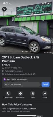 Southern Oregon Auto Sales