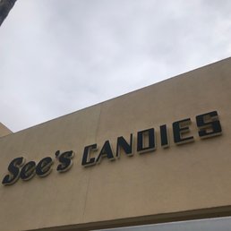 A photo of See's Candies.