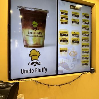 Uncle Fluffy - Menu 2, I didn't take photos of all the menus, these are just samples. - Desserts Near Me - Riverside, California