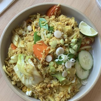 Pineapples Thai Kitchen - PINEAPPLE fried rice - Thai Near Me - Charlottesville, Virginia Pineapples Thai Kitchen - PINEAPPLE fried rice - Thai Near Me - Charlottesville, Virginia