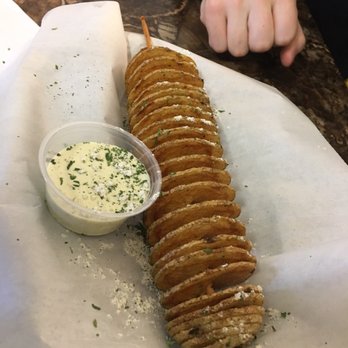 MeMe's Twisted Potato - That ranch dipping sauce was to die for!! MeMe even let us have extra for our entrees! - Vegan Near Me - Little Rock, Arkansas MeMe's Twisted Potato - That ranch dipping sauce was to die for!! MeMe even let us have extra for our entrees! - Vegan Near Me - Little Rock, Arkansas