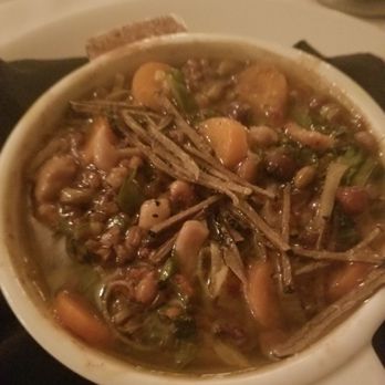 Circa 1886 Restaurant - Vegetarian lentil stew - New American Near Me - Charleston, South Carolina