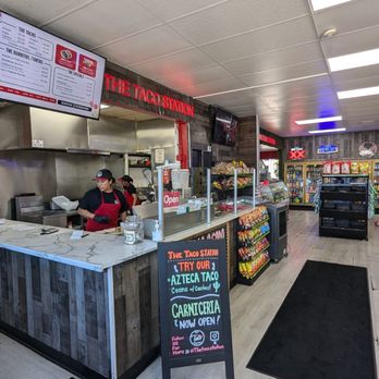 The Taco Station - Inside a convenience store - Tacos Near Me - Tustin, California
