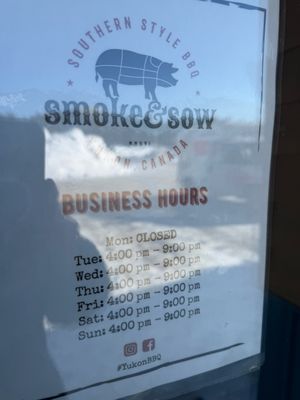 Menu photo 1 Smoke and Sow Whitehorse, YT Menu photo 1 Smoke and Sow Whitehorse, YT