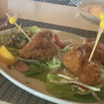 Shore - Oyster po boy without bread amazing batter - New American Near Me - Longboat Key, Florida
