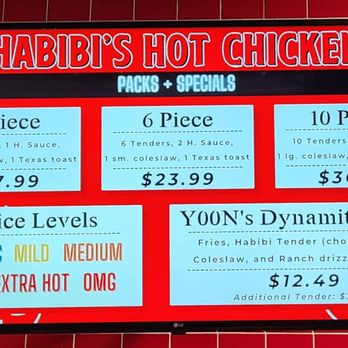 Habibi's Hot Chicken - Menu 12/15/25 - Chicken Shop Near Me - Baldwin Park, California Habibi's Hot Chicken - Menu 12/15/25 - Chicken Shop Near Me - Baldwin Park, California