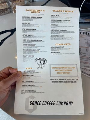 Menu photo 2 Grace Coffee Milwaukee, WI
