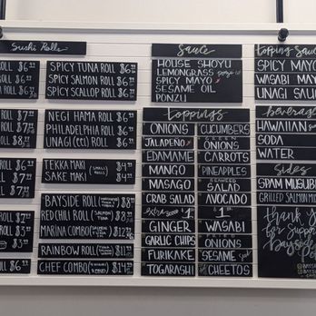 Bayside Poke - Menu - Poke Near Me - Newark, California