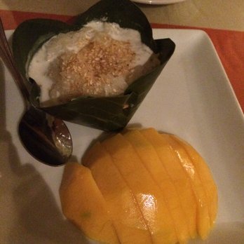 Battambang  - Mango & Sticky Rice dessert - not good - Cambodian Near Me - Oakland, California