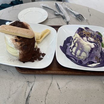 Nostimo Cafe & Tea - Tirimusu & Ube Souffle - Coffee & Tea Near Me - Westminster, California