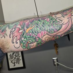 Anarchy & Ink Tattoo - Filled In