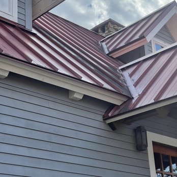 Asheville Painting - Our roof looks awful and this is after the free pressure washing they gave us after suddenly voiding our contract - Painters Near Me - Candler, North Carolina