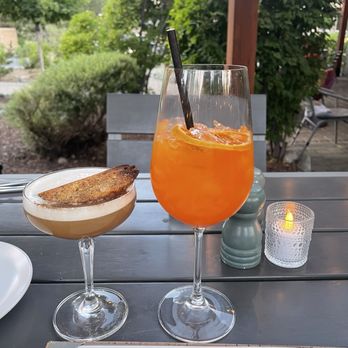 Sage Leaf - French toast drink and passion fruit spritz - New American Near Me - Incline Village, Nevada Sage Leaf - French toast drink and passion fruit spritz - New American Near Me - Incline Village, Nevada