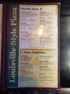 Menu photo 4 Bearno's By the Bridge Louisville, KY