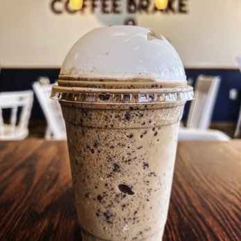 Coffee Brake - Cookies n cream frozen cap - Coffee & Tea Near Me - Evans City, Pennsylvania Coffee Brake - Cookies n cream frozen cap - Coffee & Tea Near Me - Evans City, Pennsylvania
