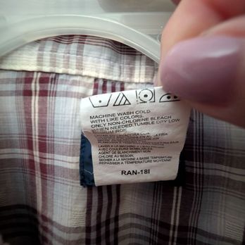 Relic Revival - Care instructions as this came after in the 70s. There is also no Made in America label. Signaling that it was anytime before 2000. - Thrift Stores Near Me - Rochester, New York Relic Revival - Care instructions as this came after in the 70s. There is also no Made in America label. Signaling that it was anytime before 2000. - Thrift Stores Near Me - Rochester, New York