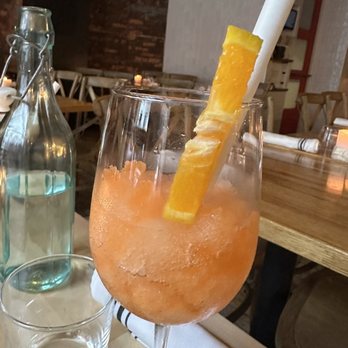 Canto - Frozen aperol spritz - Italian Near Me - New York, New York
