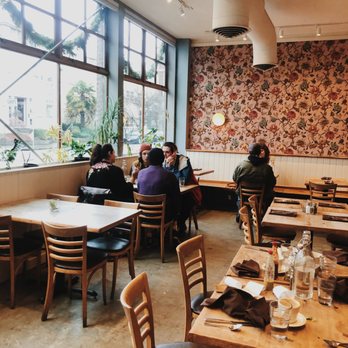 Cafe Flora - Cute interior but definitely not full enough to justify how long we waited for everything - Vegetarian Near Me - Seattle, Washington Cafe Flora - Cute interior but definitely not full enough to justify how long we waited for everything - Vegetarian Near Me - Seattle, Washington