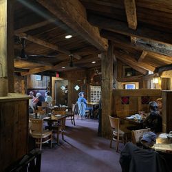 The Quarterdeck Restaurant - View of the great beams