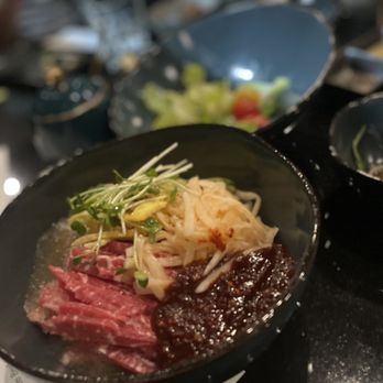 Honest Grill - Beef tartare noodle - Barbeque Near Me - Centreville, Virginia Honest Grill - Beef tartare noodle - Barbeque Near Me - Centreville, Virginia