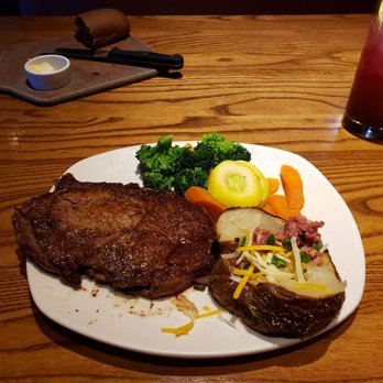 Outback Steakhouse - Steak, veggies, and baked potato. - Steakhouses Near Me - Warner Robins, Georgia